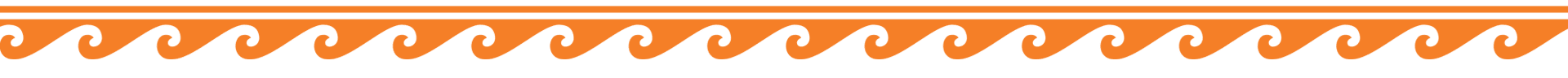 Orange wave pattern design.