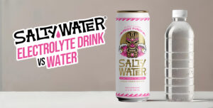 Electrolyte drink vs water